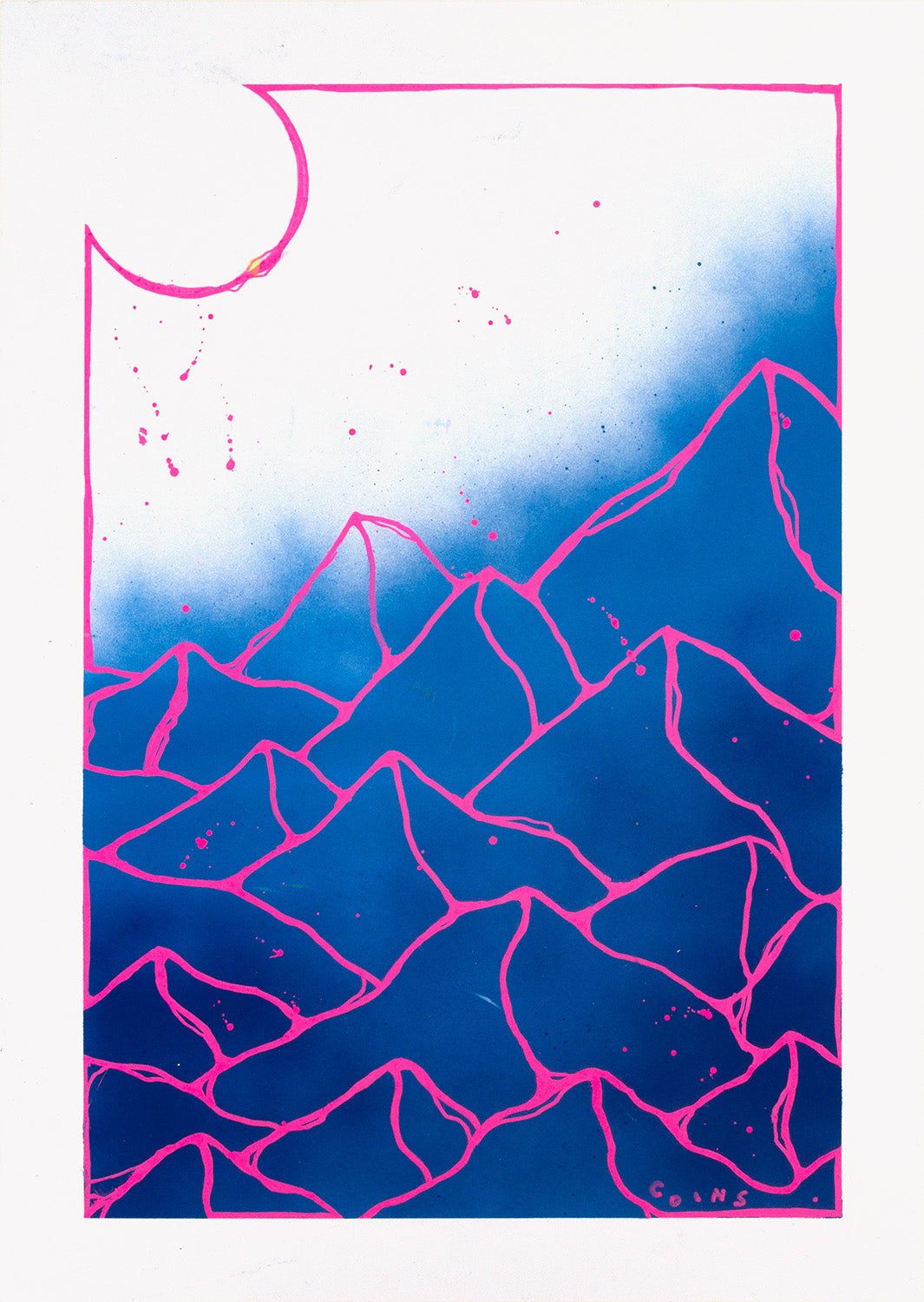 The pink and Blue