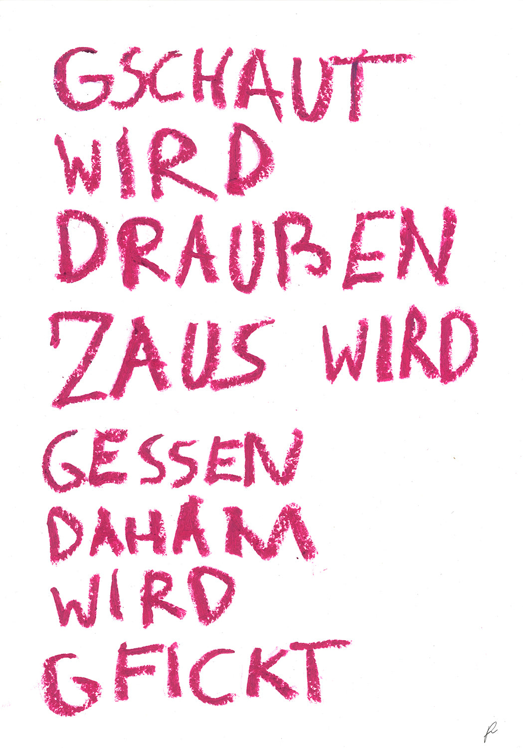 Kalenderspruch 14
