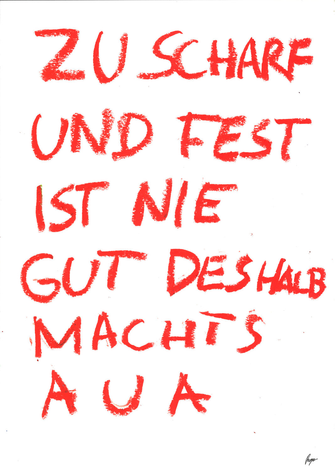 Kalenderspruch
